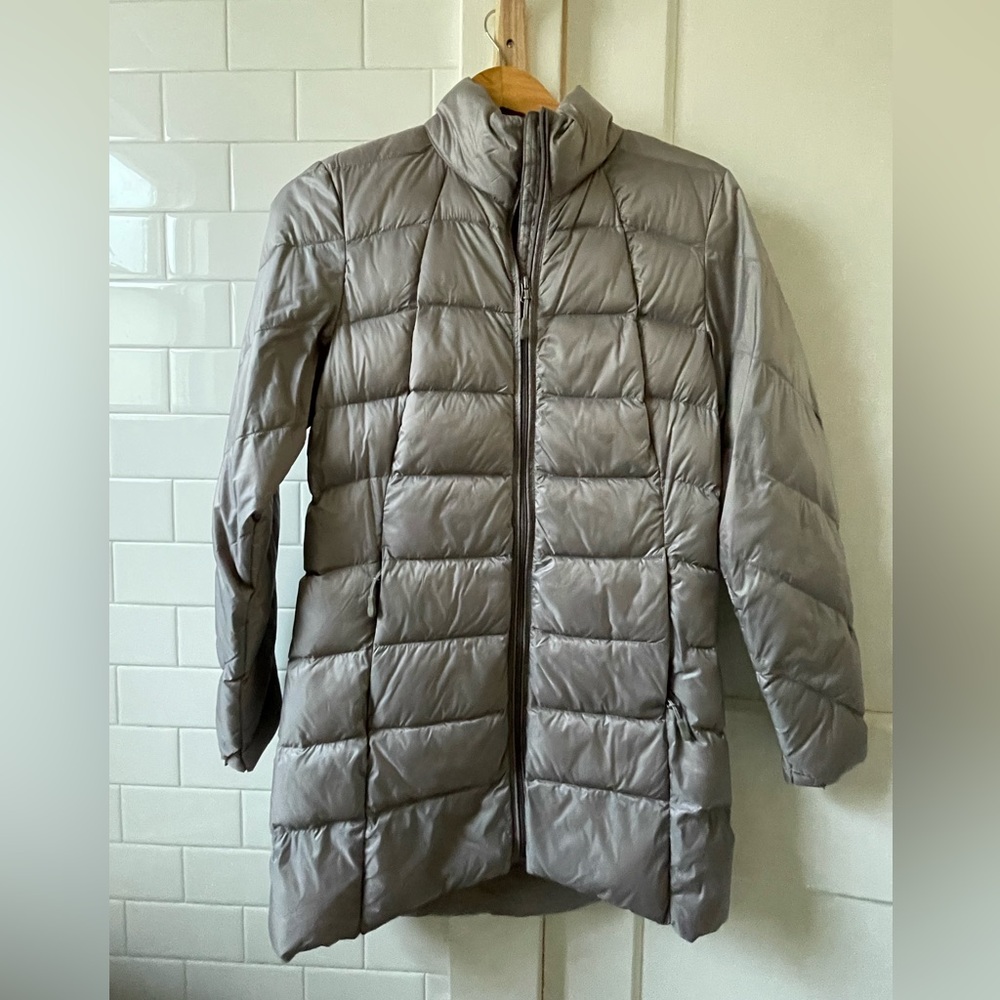 32 DEGREES Lavender Purple Puffer Layering Coat